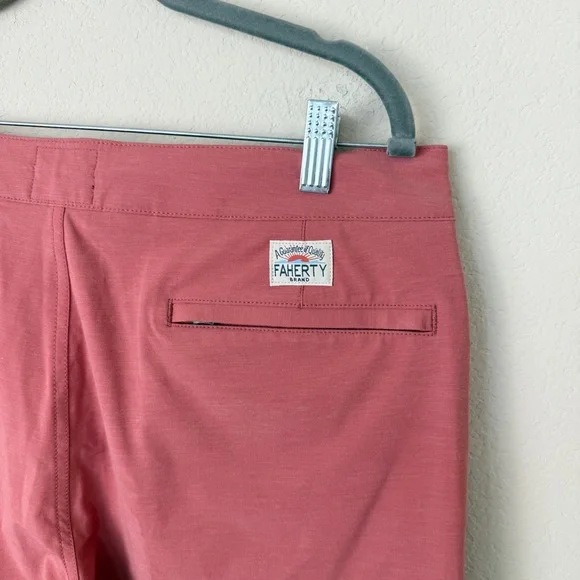 FAHERTY Men’s All Day Shorts | 33 | Salmon - Picture 4 of 9
